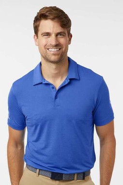 Adidas A704 - Textured Stripe Polo