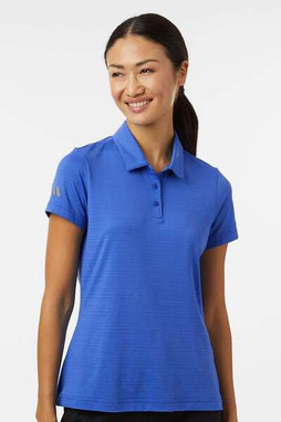 Adidas A707 - Womens Textured Stripe Polo