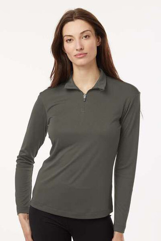 AllPro 41870L - Suéter Pro-Lock con cremallera de un cuarto para mujer