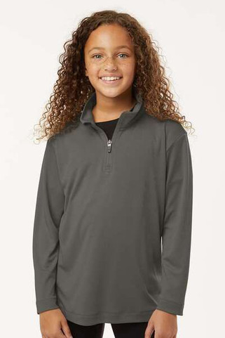 AllPro 41870Y - Pullover con cremallera Pro-Lock Youth Performance Quarter-Zip