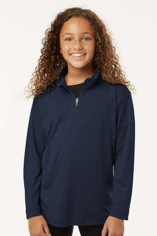 AllPro 41870Y - Pullover con cremallera Pro-Lock Youth Performance Quarter-Zip