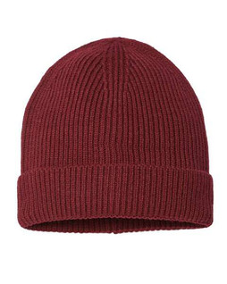 Atlantis Headwear ANDY - Gorro de canalé fino y sostenible