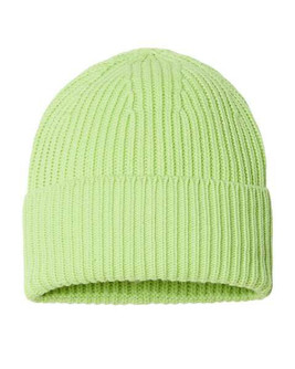 Atlantis Headwear OAK - Gorro sostenible de canalé grueso con puño