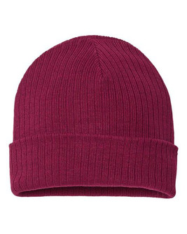 Atlantis Headwear RIO - Sustainable Rib Cuffed Beanie
