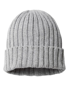Atlantis Headwear SHORE - Sustainable Cable Knit Cuffed Beanie