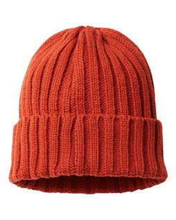Atlantis Headwear SHORE - Sustainable Cable Knit Cuffed Beanie