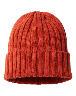 Atlantis Headwear SHORE - Sustainable Cable Knit Cuffed Beanie