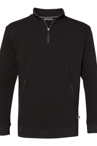 Badger 1060 - Sudadera con cremallera y rizo francés FitFlex