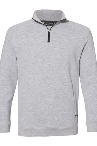 Badger 1060 - Sudadera con cremallera y rizo francés FitFlex