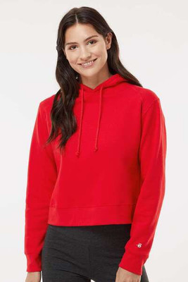 Badger 1261 - Women's Crop Hooded Sweatshirt