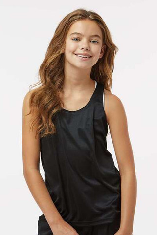 Badger 2166 - Camiseta de tirantes B-Core Racerback para niña