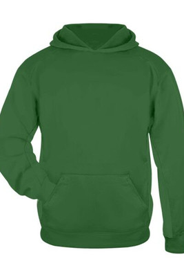 Badger 2454 - BT5 Youth Moisture-Management Hooded Sweatshirt