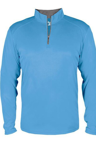 Badger 4102 - Pullover B-Core cierre tres cuartos
