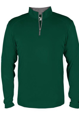 Badger 4102 - Pullover B-Core cierre tres cuartos