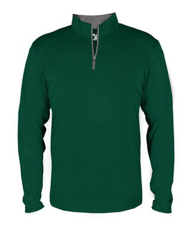 Badger 4102 - Pullover B-Core cierre tres cuartos