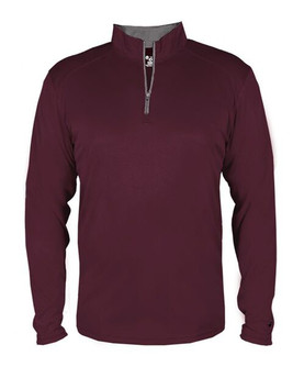 Badger 4102 - Pullover B-Core cierre tres cuartos