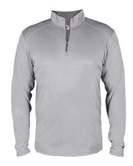 Badger 4102 - Pullover B-Core cierre tres cuartos