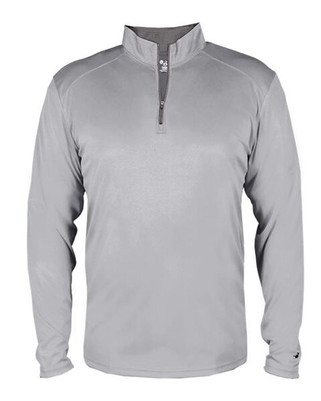 Badger 4102 - Pullover B-Core cierre tres cuartos