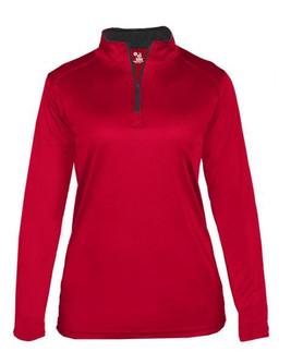 Badger 4103 - Women’s B-Core Quarter-Zip Pullover