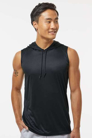 Badger 4108 - Camiseta sin mangas con capucha B-Core