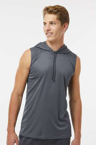 Badger 4108 - Camiseta sin mangas con capucha B-Core