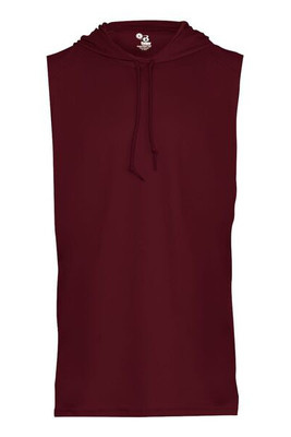 Badger 4108 - Camiseta sin mangas con capucha B-Core