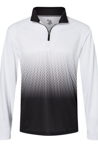 Badger 4222 - Jersey con cremallera Hex 2.0