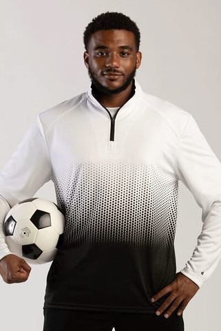 Badger 4222 - Jersey con cremallera Hex 2.0