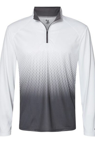 Badger 4222 - Jersey con cremallera Hex 2.0