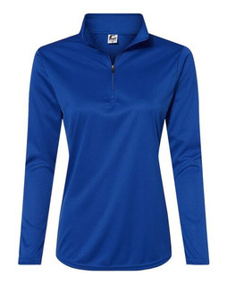 C2 Sport 5602 - Pullover quart de zigzag pour femmes