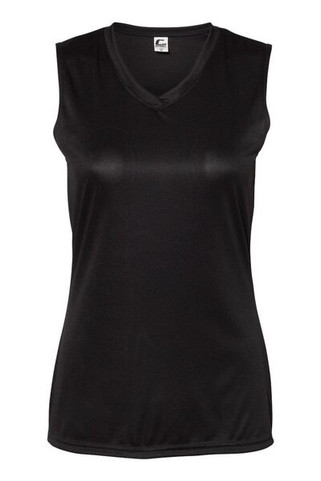 C2 Sport 5663 - Camiseta de mujer sin mangas y cuello en V