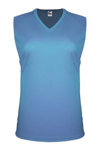 C2 Sport 5663 - Camiseta de mujer sin mangas y cuello en V