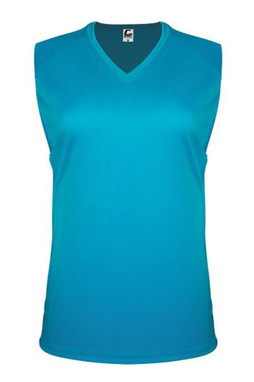 C2 Sport 5663 - Camiseta de mujer sin mangas y cuello en V