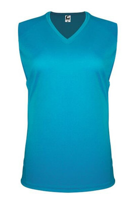 C2 Sport 5663 - Camiseta de mujer sin mangas y cuello en V