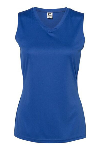 C2 Sport 5663 - Camiseta de mujer sin mangas y cuello en V