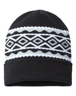 CAP AMERICA RKD12 - USA- Made Diamond Cuffed Beanie