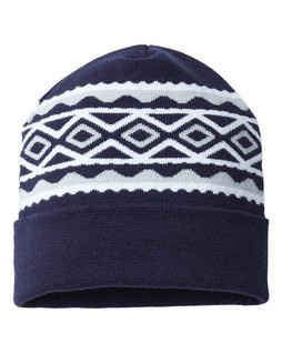CAP AMERICA RKD12 - USA- Made Diamond Cuffed Beanie