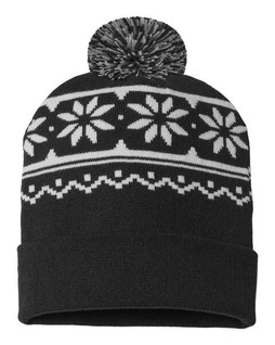 CAP AMERICA RKF12 - USA-Made Snowflake Beanie