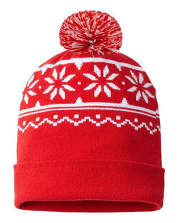 CAP AMERICA RKF12 - USA-Made Snowflake Beanie