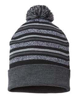 CAP AMERICA RKL12 - USA-Made Striped Beanie