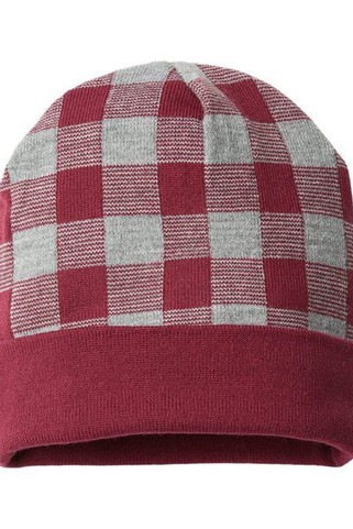 CAP AMERICA RKP12 - Gorro a cuadros USA-Made