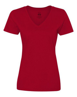 Fruit of the Loom L39VR - Women V-Neck T-Shirt