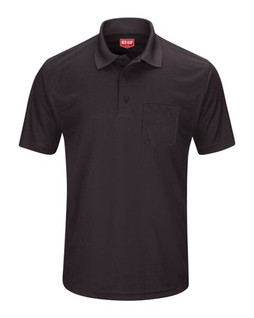 Red Kap SK98 - Short Sleeve Performance Knit Pocket Polo