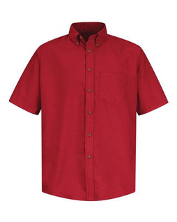 Red Kap SP80T - Poplin Short Sleeve Dress Shirt - Tall Sizes