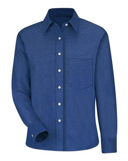 Red Kap SR75EXT - Womens Oxford Dress Shirt - Extended Sizes