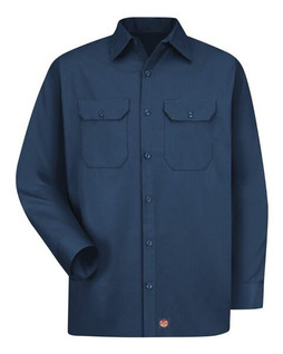 Red Kap ST52T - Utility Long Sleeve Work Shirt - Tall Sizes