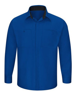 Red Kap SY32 - Performance Plus Long Sleeve Shirt with OilBlok Technology