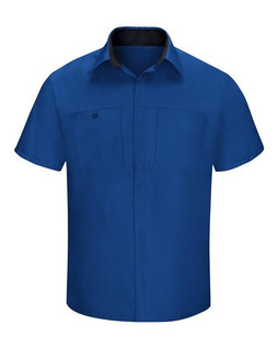 Red Kap SY42T - Performance Plus Short Sleeve Shirt with Oilblok Technology - Tall Sizes