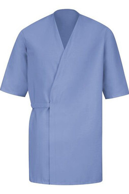 Red Kap WP18 - Collarless Poplin Butcher Wrap
