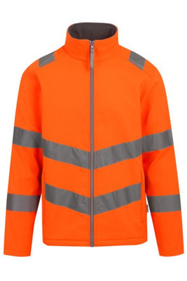 Regatta RGA712 - HI-VIS PRO CONTRACT ABLAZE 2 LAG SOFTSHELL JAKKE (KLASSE 3)